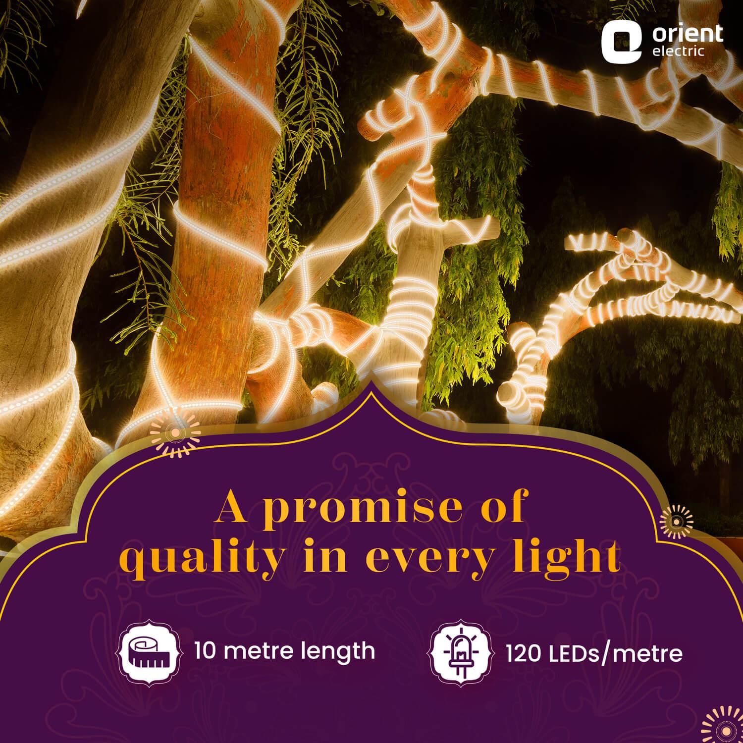 JoyLite 10-meter 120 LED Rope Strip Light - Image 3