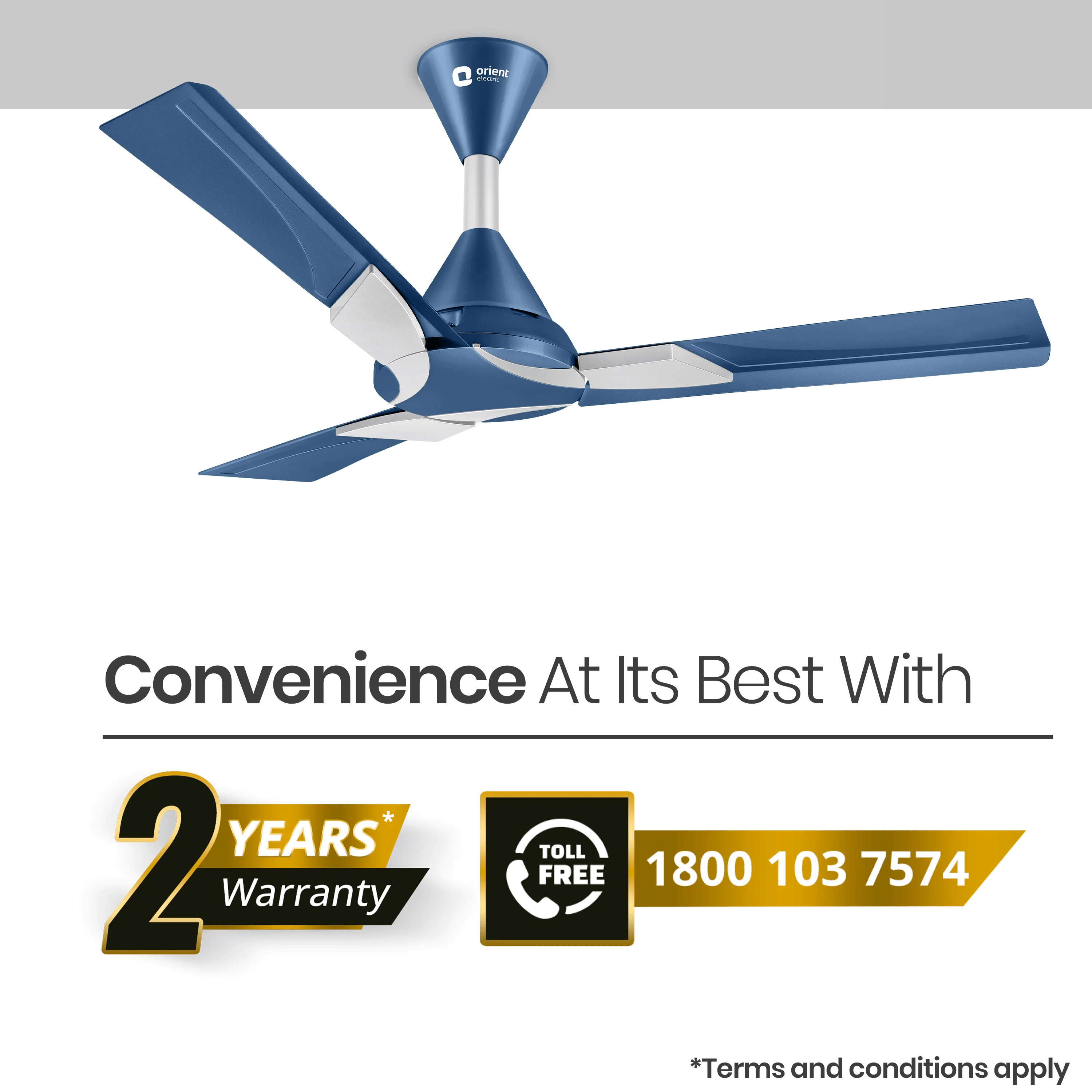 Wendy Designer Ceiling Fan with Remote - Image 6